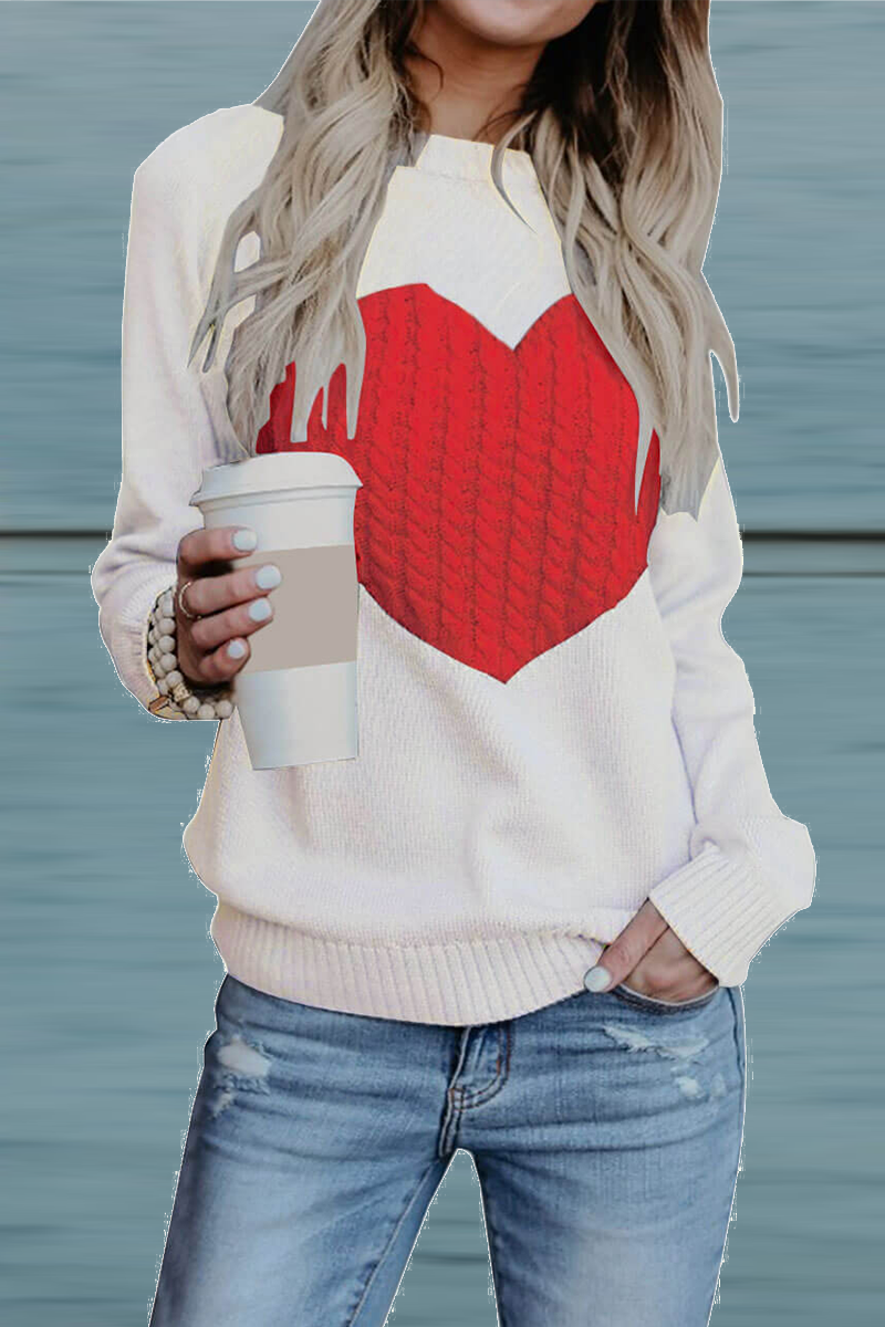 Casual Patchwork O Neck Tops(6 Colors)