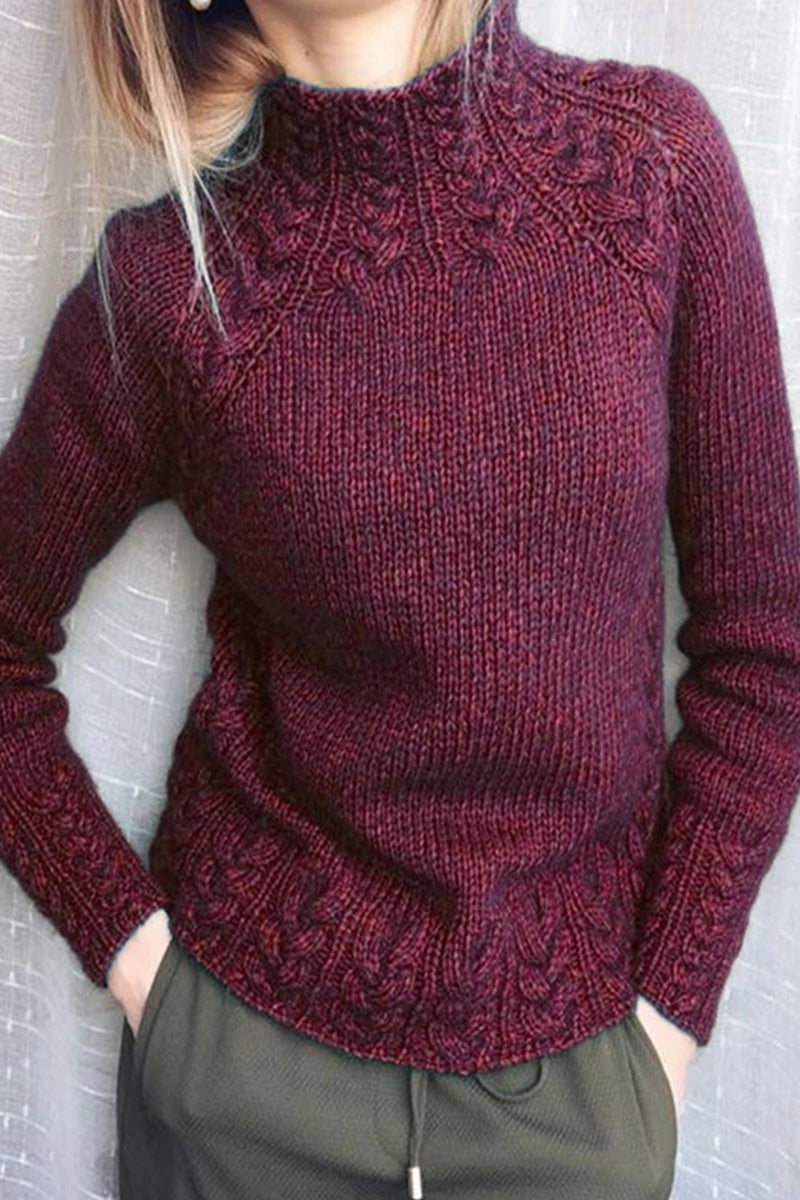 Casual Half A Turtleneck Sweaters(6 Colors)