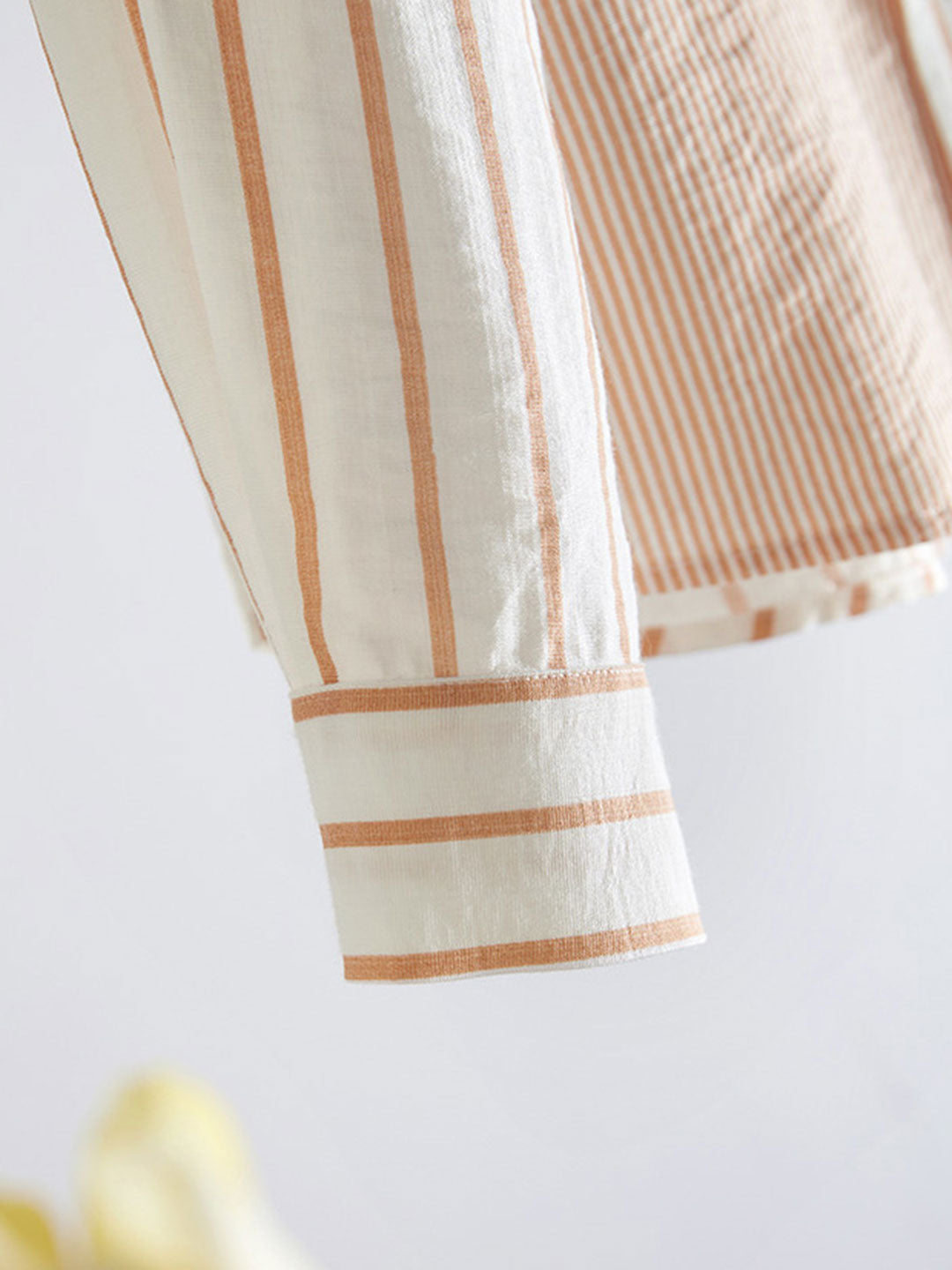 Camila Classic Striped Chiffon Shirt Top