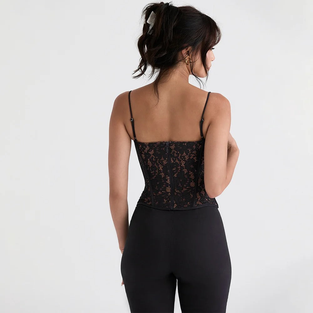 Saturnine Lace Bustier Cami