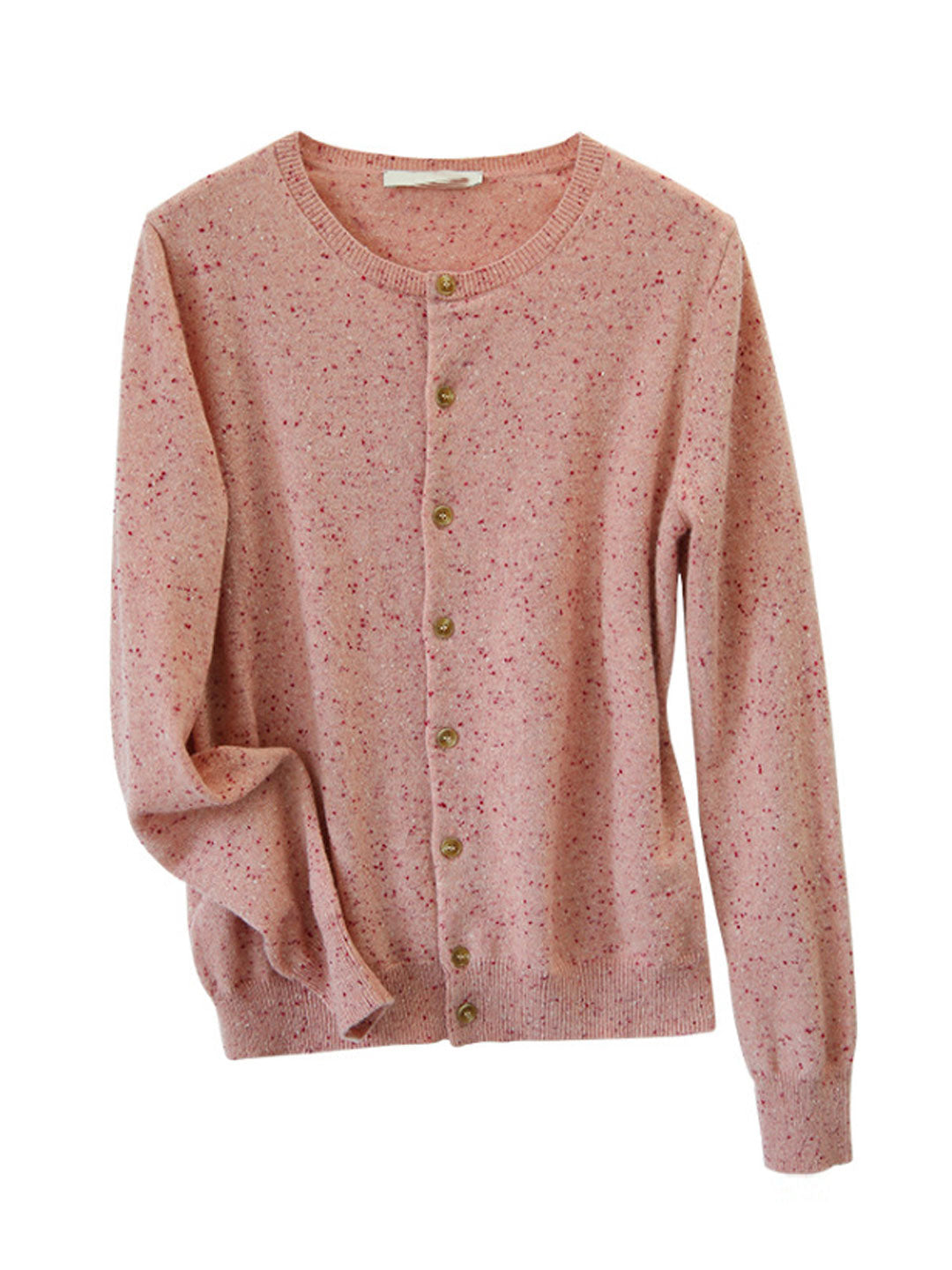 Olivia Casual Crew Neck Knitted Cardigan