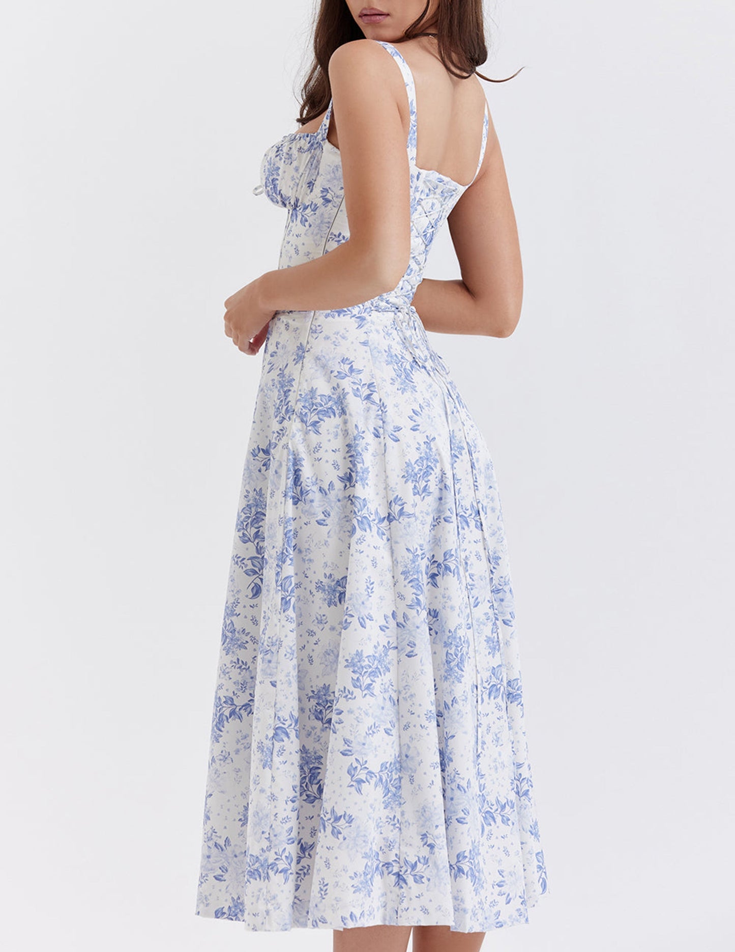 Selina | Waist Shaper Flower Sundress