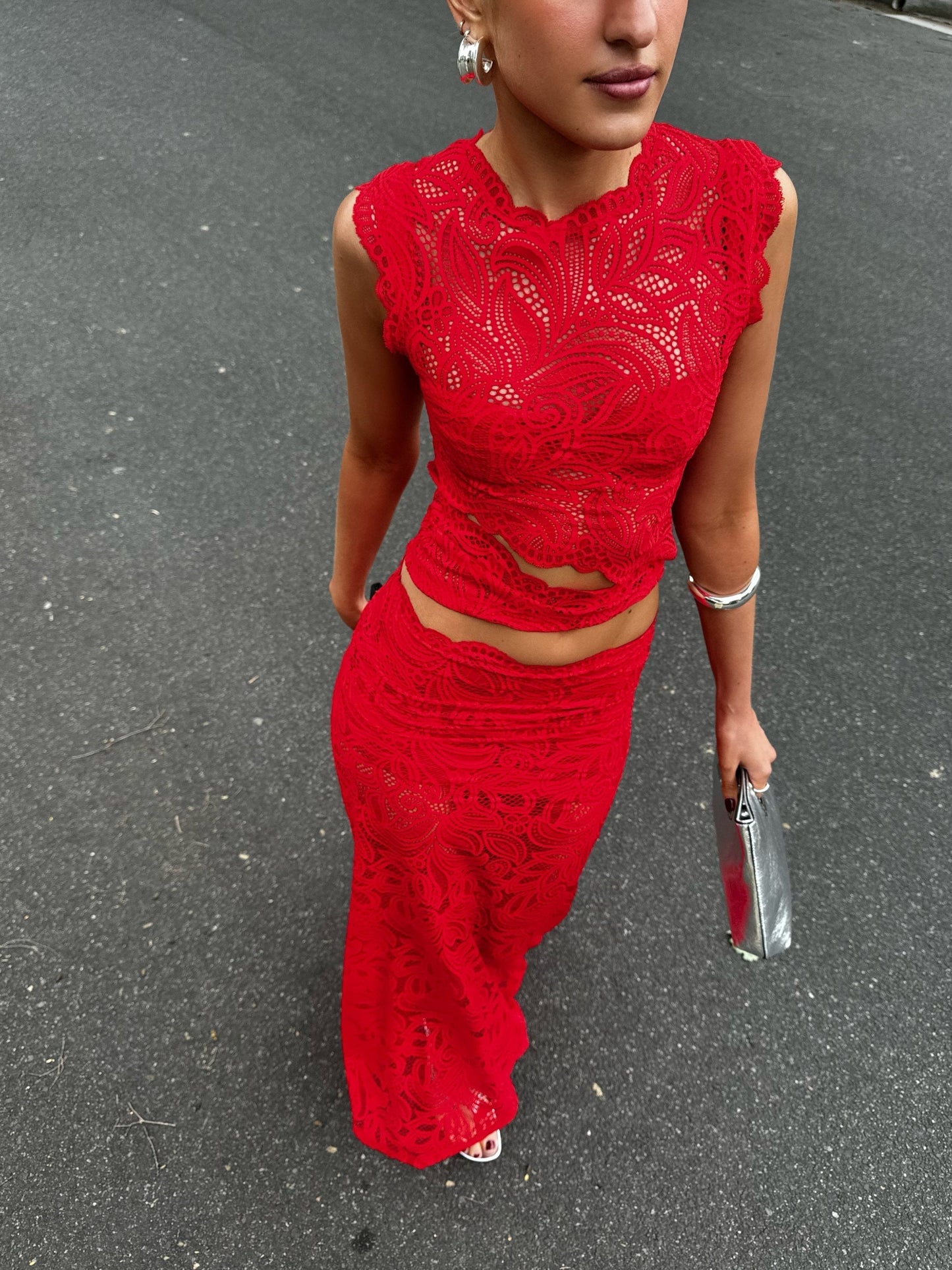 Roselle | Lace Hibiscus Set