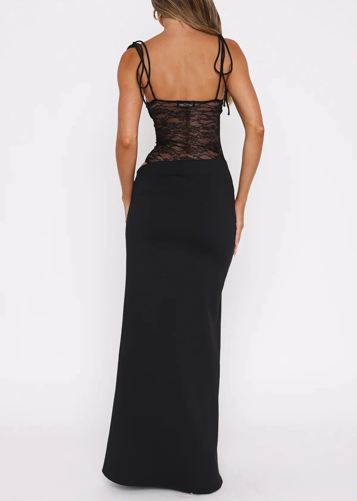 Alma Maxi Dress - Black
