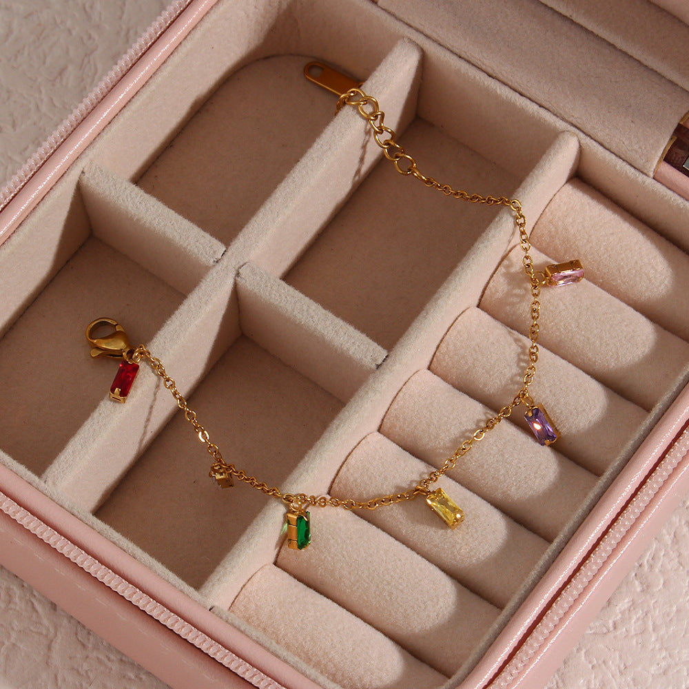 Celeste Multicolor Gemstone Bracelet