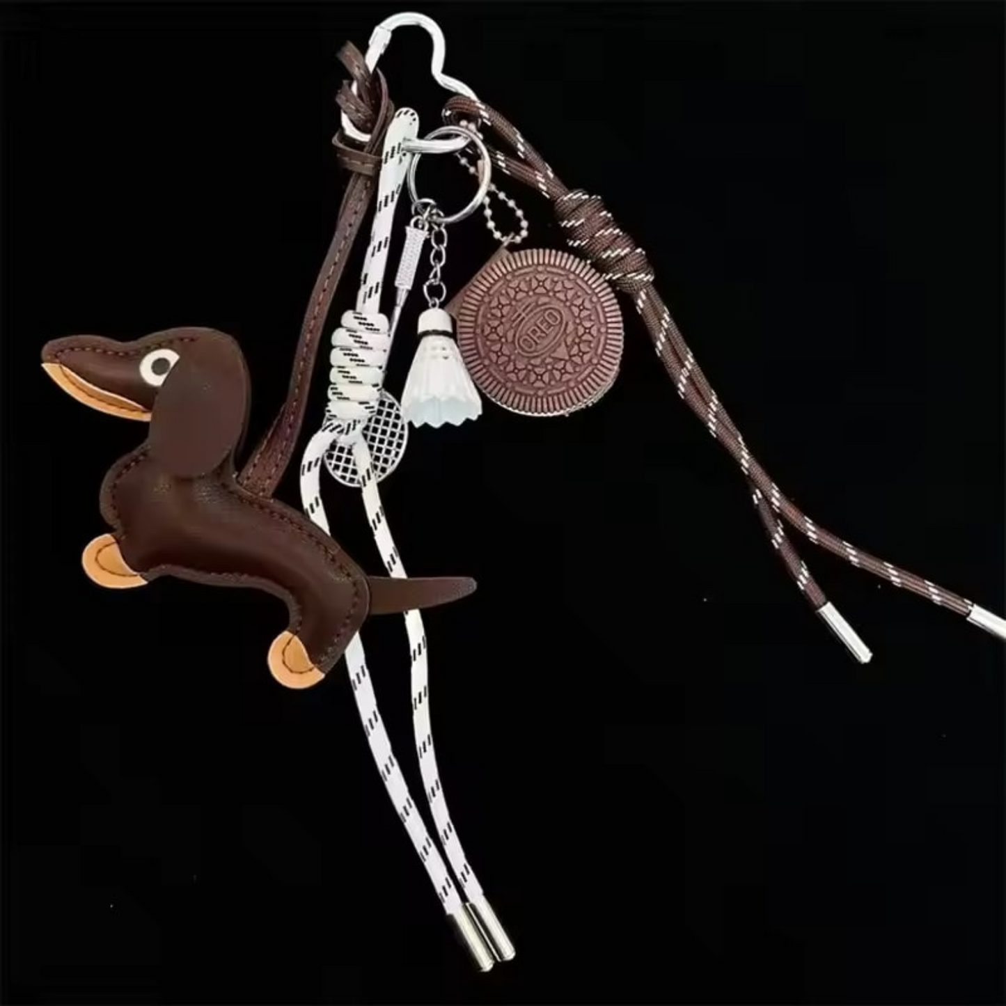 Bagcharm Keychain Handbag Hanging Ornament Keyring Accessories