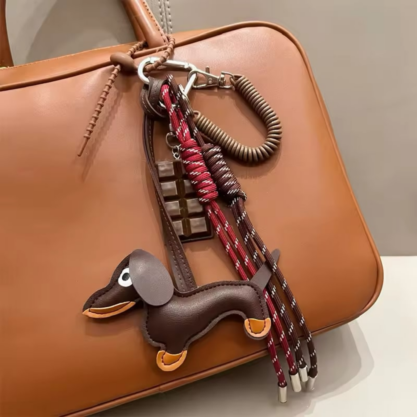 Bagcharm Keychain Handbag Hanging Ornament Keyring Accessories