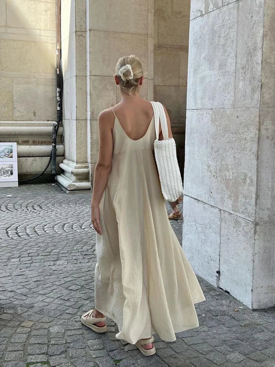 Elegant & Chic V-neck Long Dress
