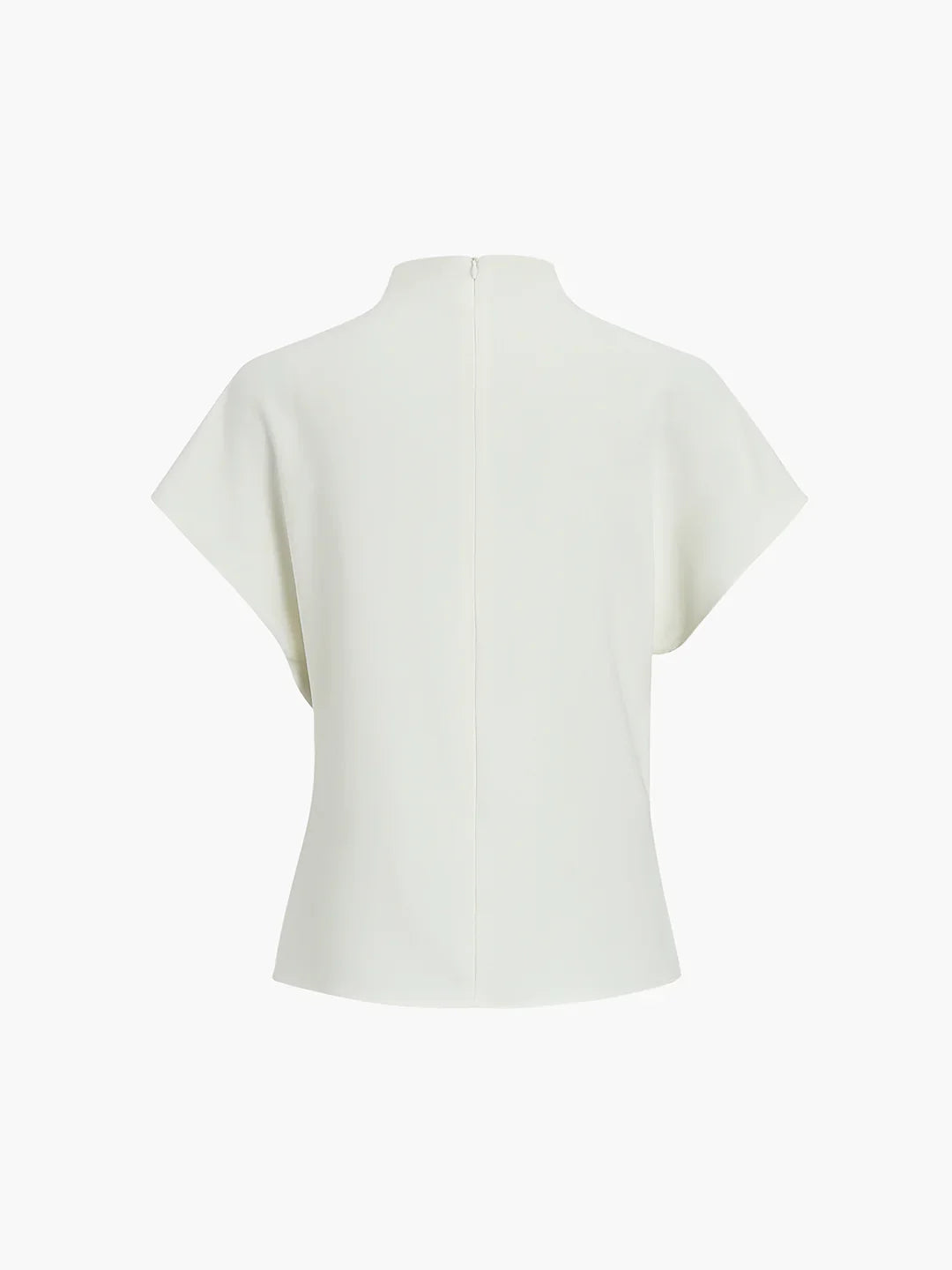 Elegant Style Minimalism Short Sleeve Top