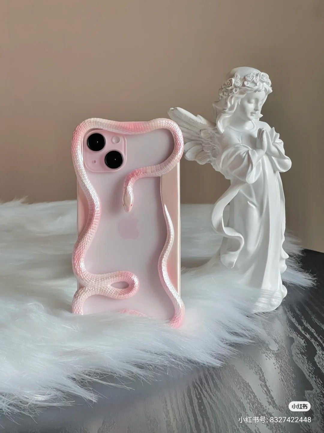 3D Snake Frame iPhone Case