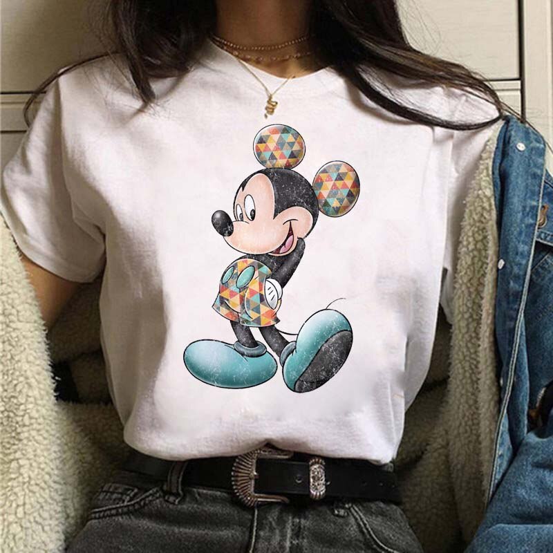 DressBetty - Kawaii Disney Cartoon Mickey T Shirt