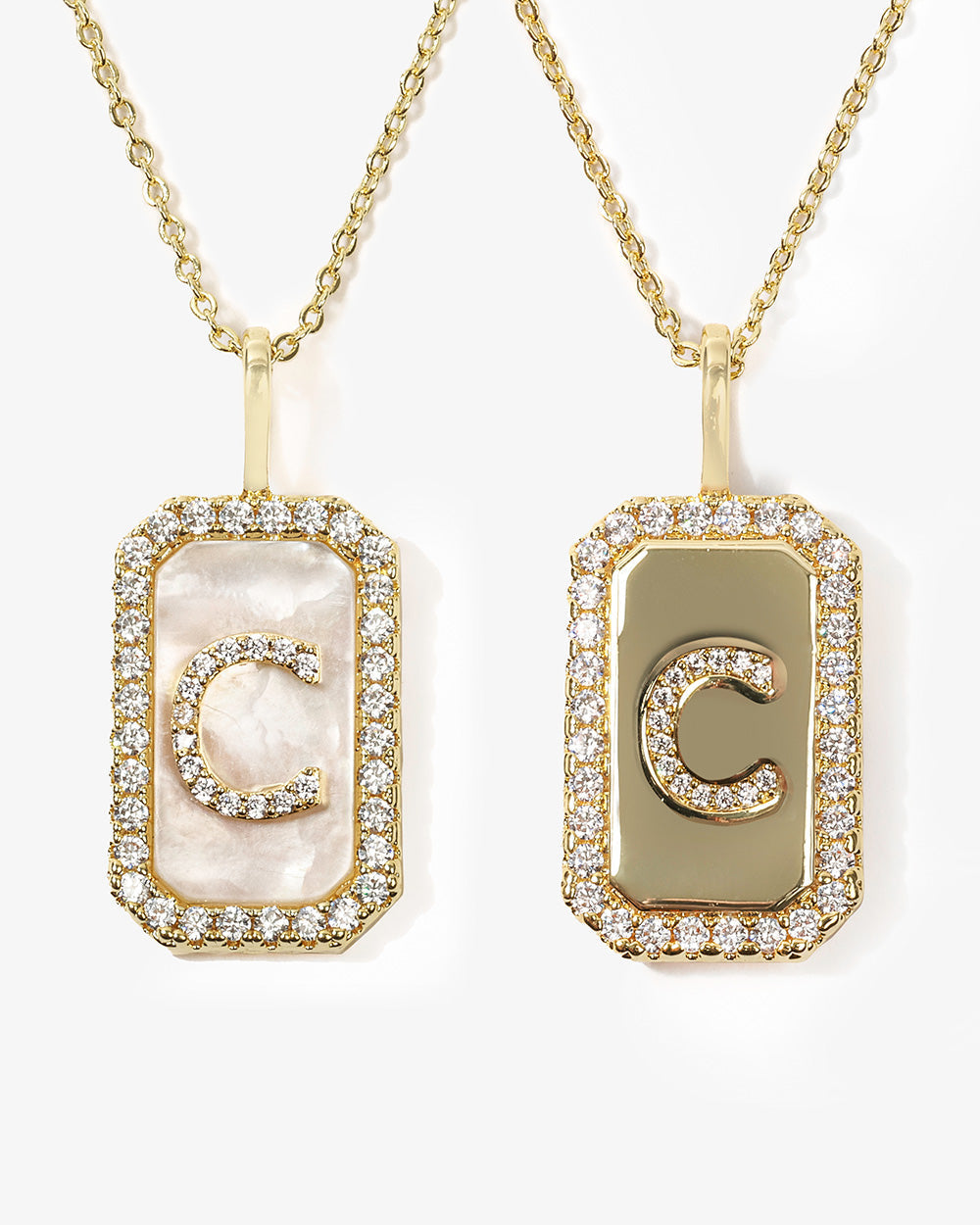 Love Letters Double Sided Necklace