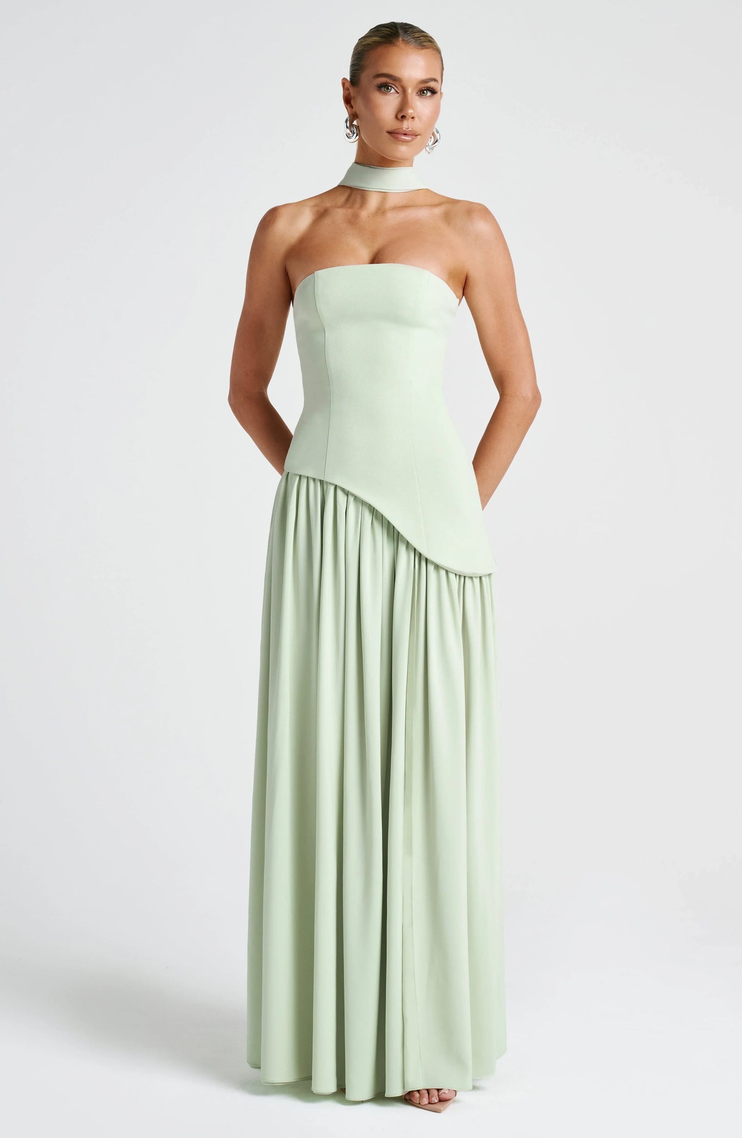 Maia - Strapless Maxi Dress