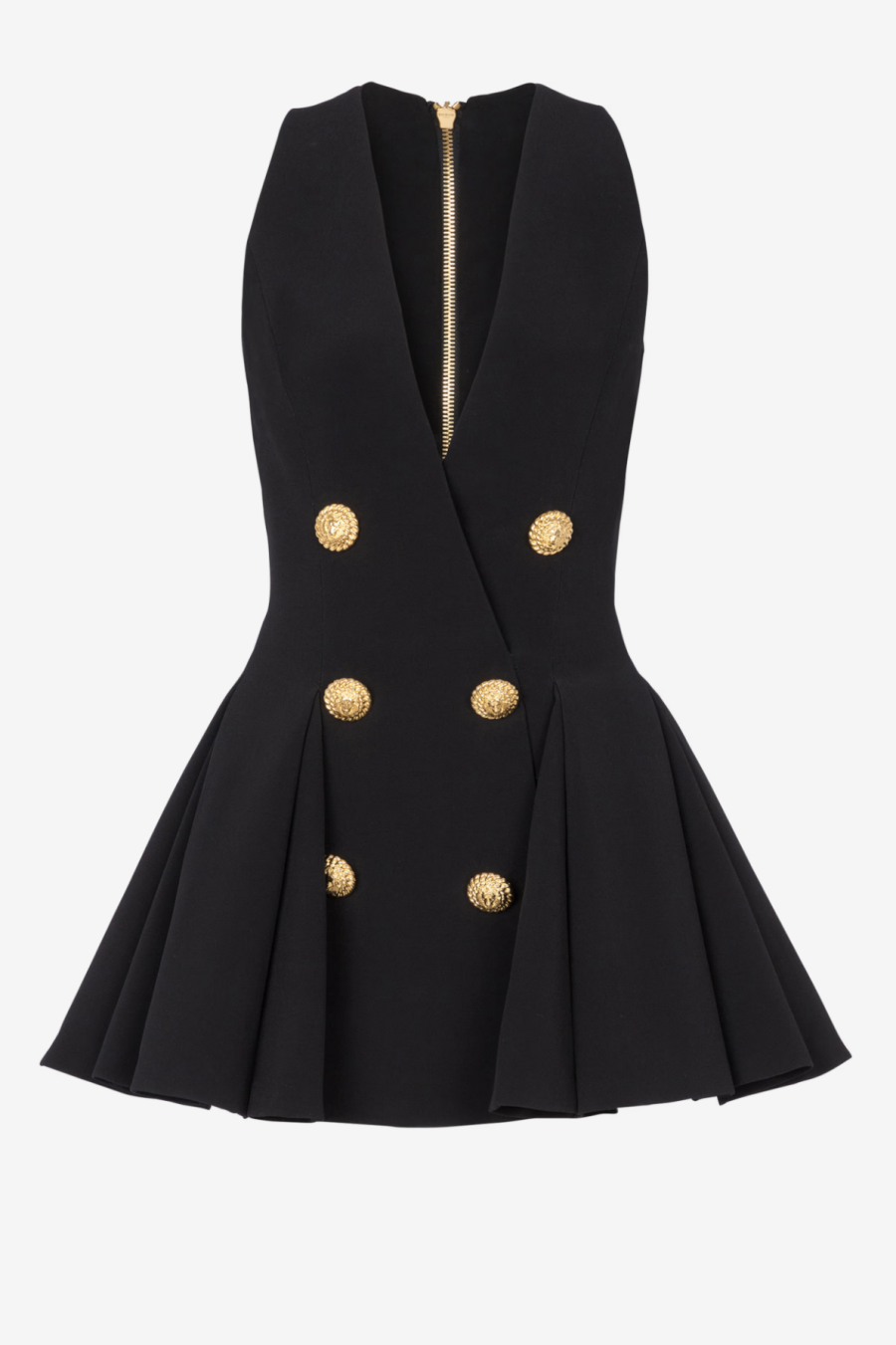 Makia Pleated Flared Mini Dress