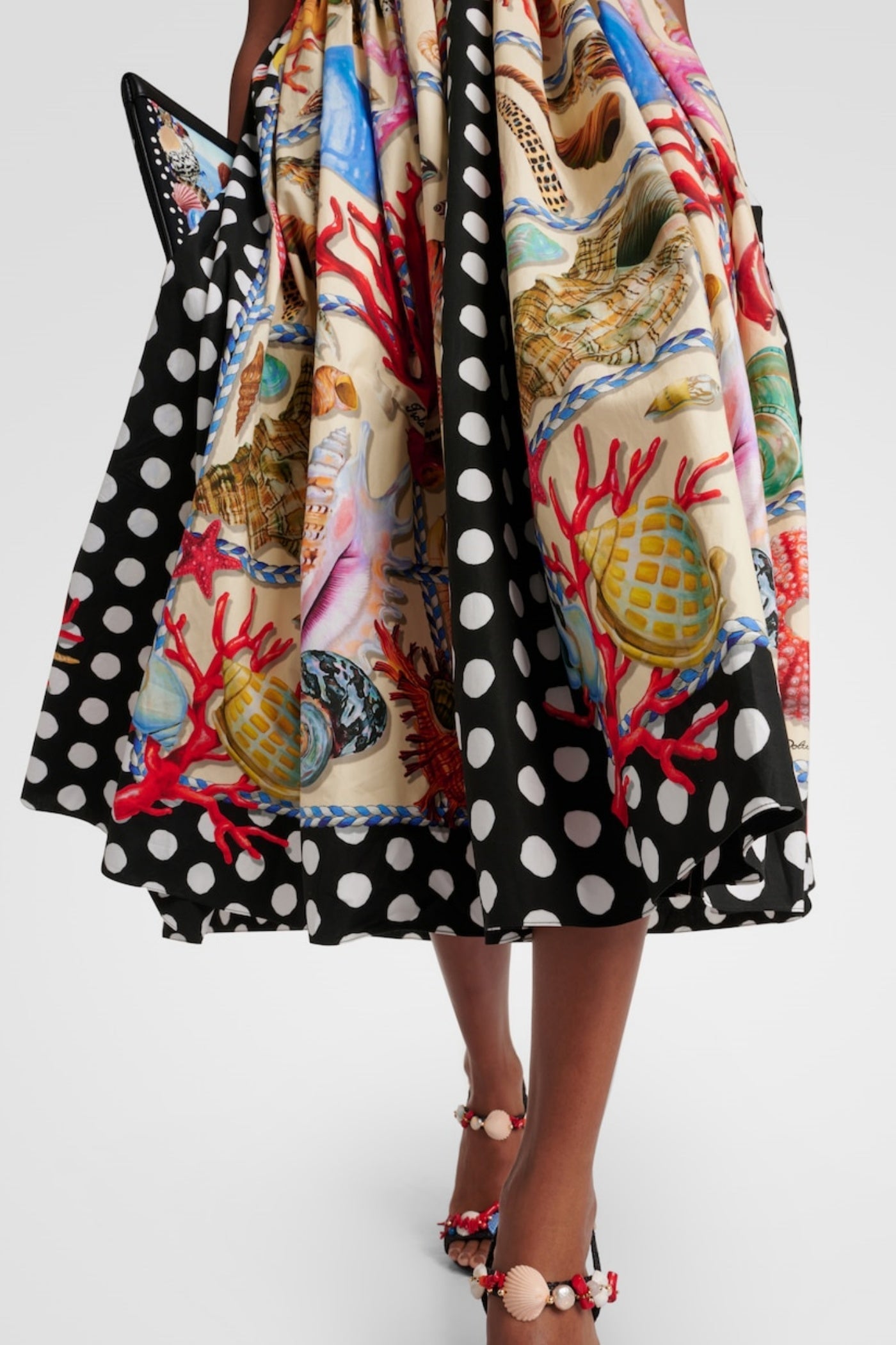 Melina Print Midi Dress