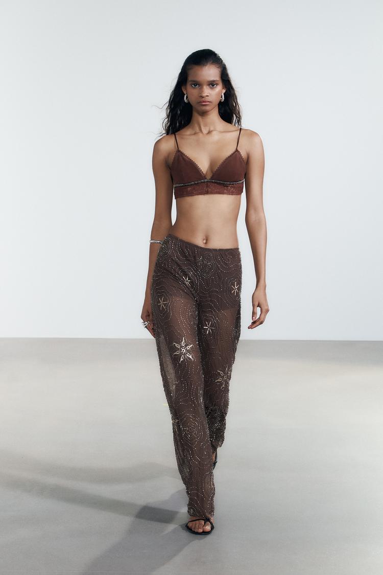 Midnight Mirage Beaded Pants
