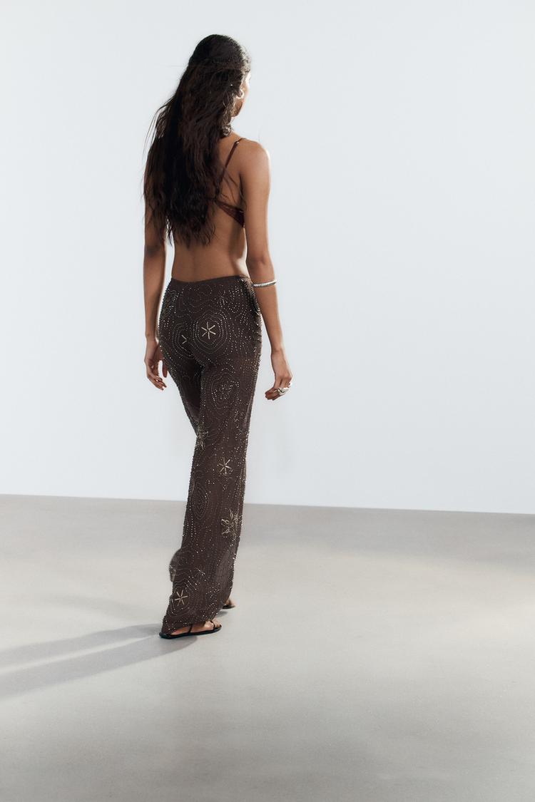Midnight Mirage Beaded Pants