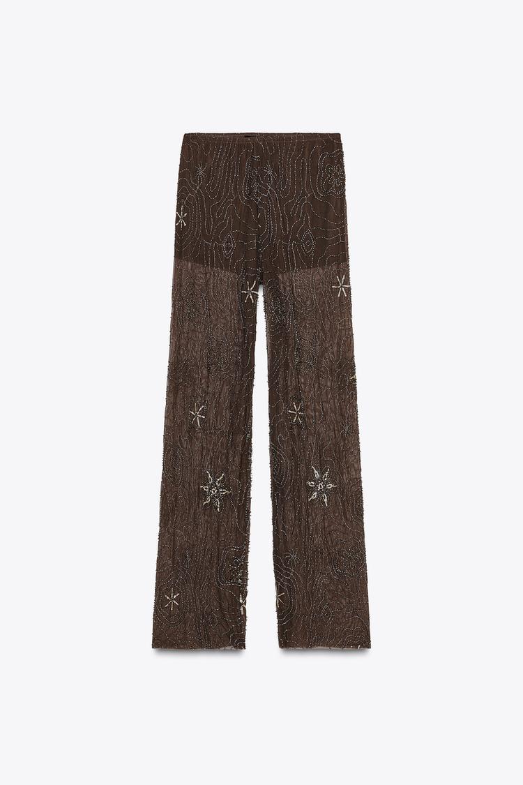 Midnight Mirage Beaded Pants