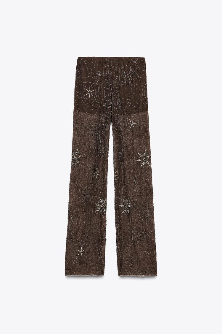 Midnight Mirage Beaded Pants