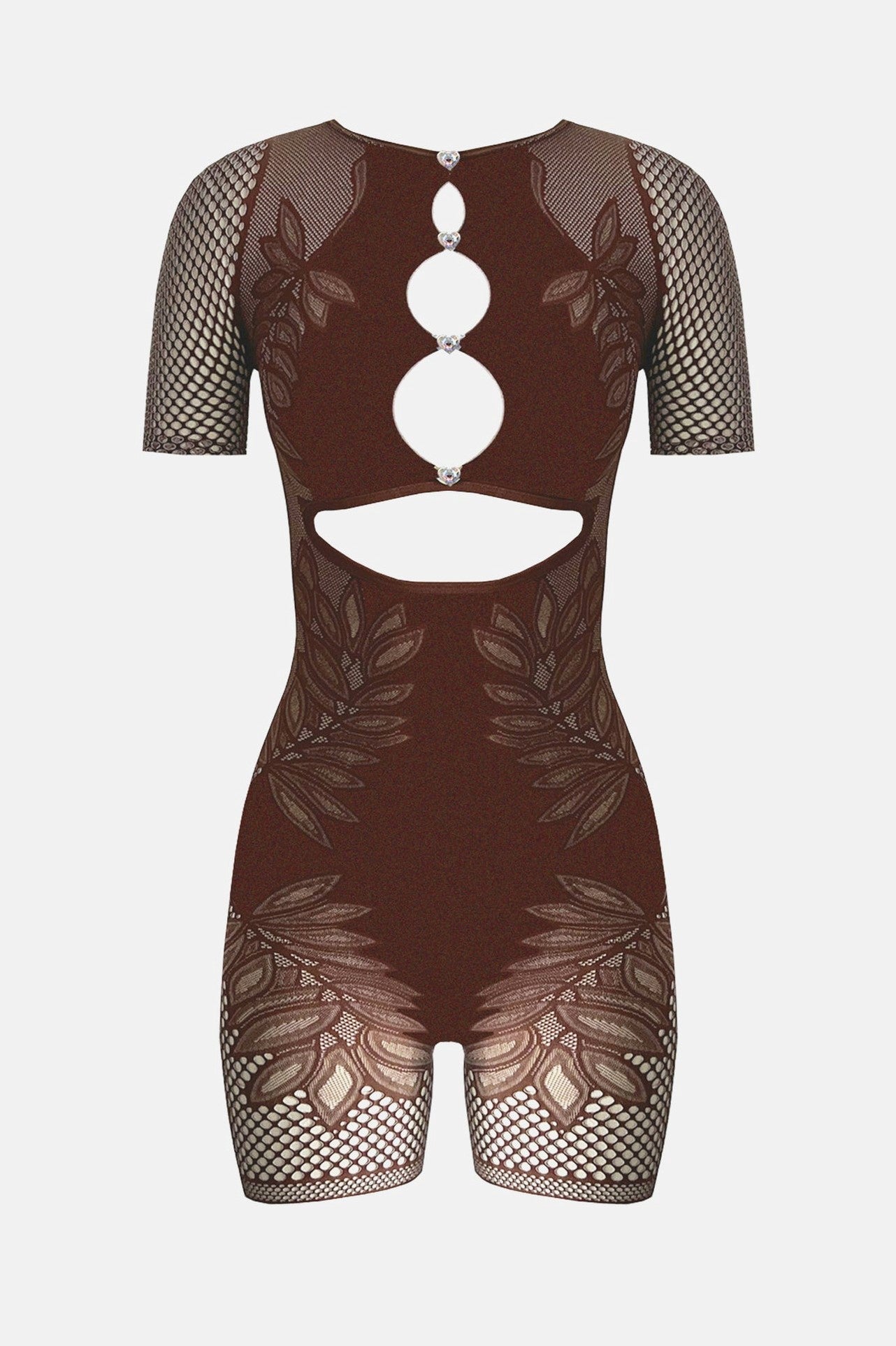 Milana Hollow Shapewear Playsuit