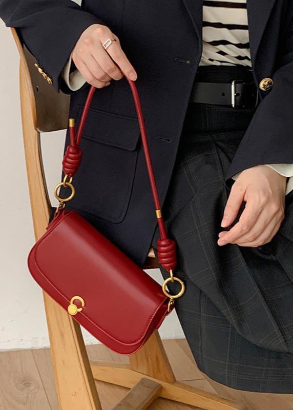 Classic Knot Handle Shoulder Bag