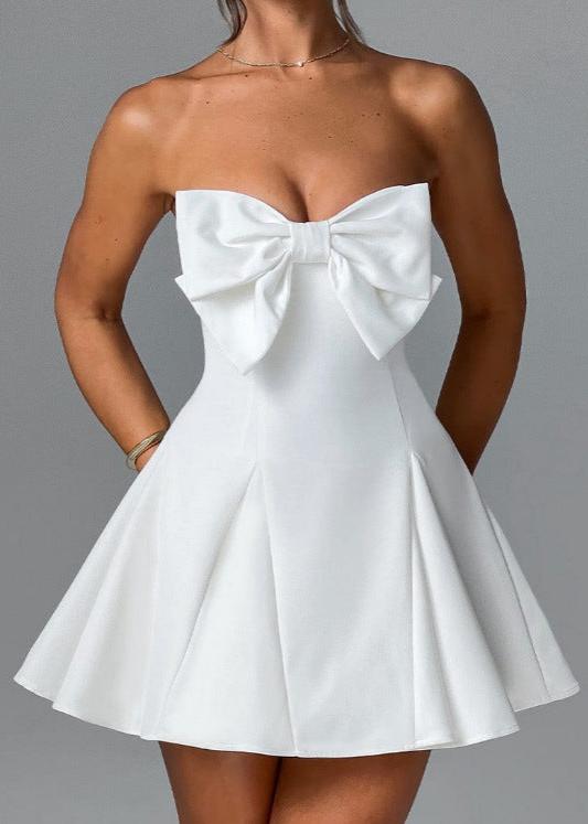 Elegance Bow-Detail Dress