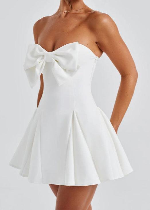 Elegance Bow-Detail Dress