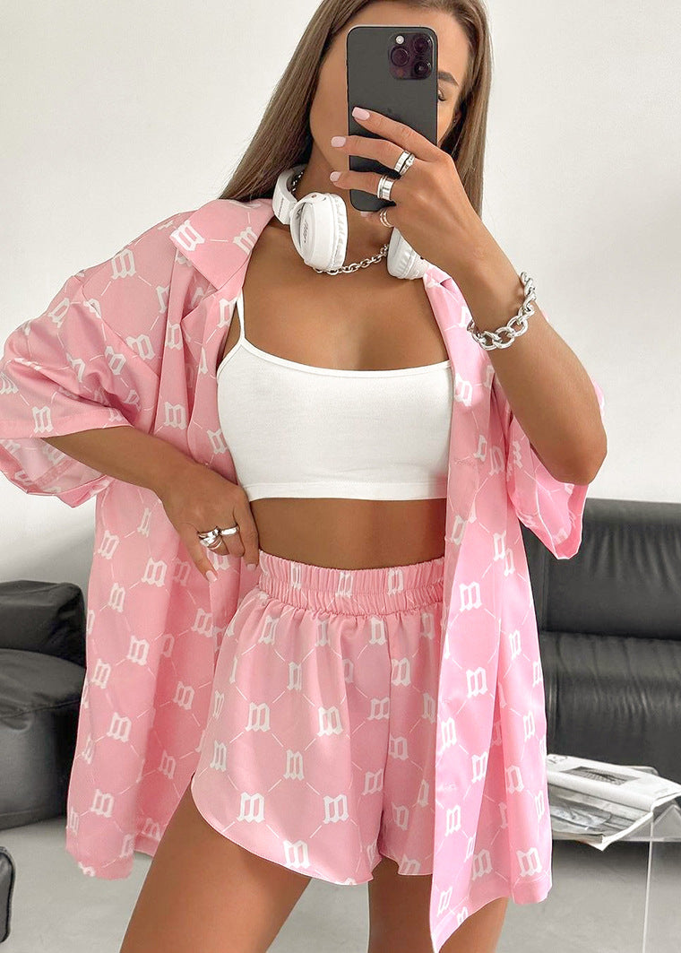 Mila - Satin Two-Piece Lounge Set