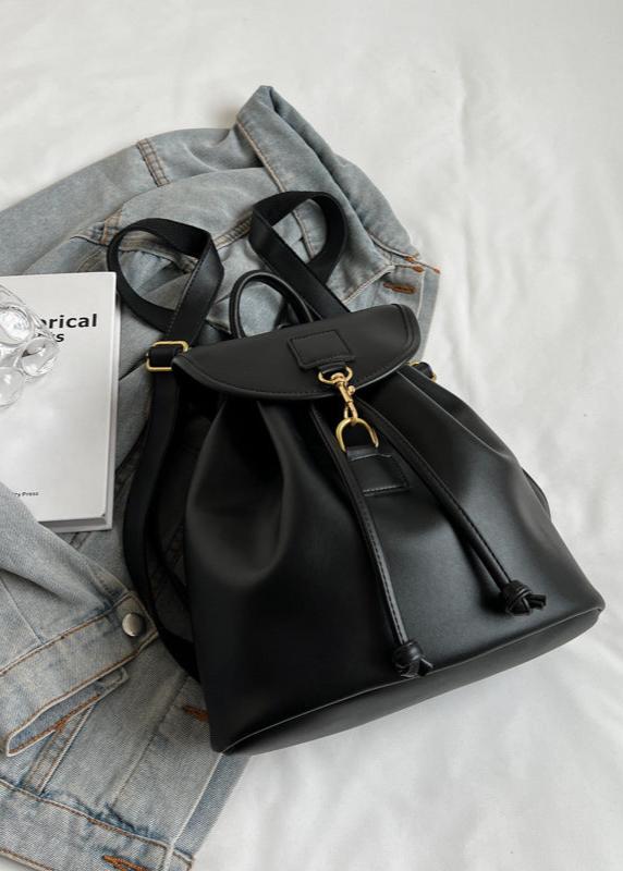 Chic PU Leather Backpack