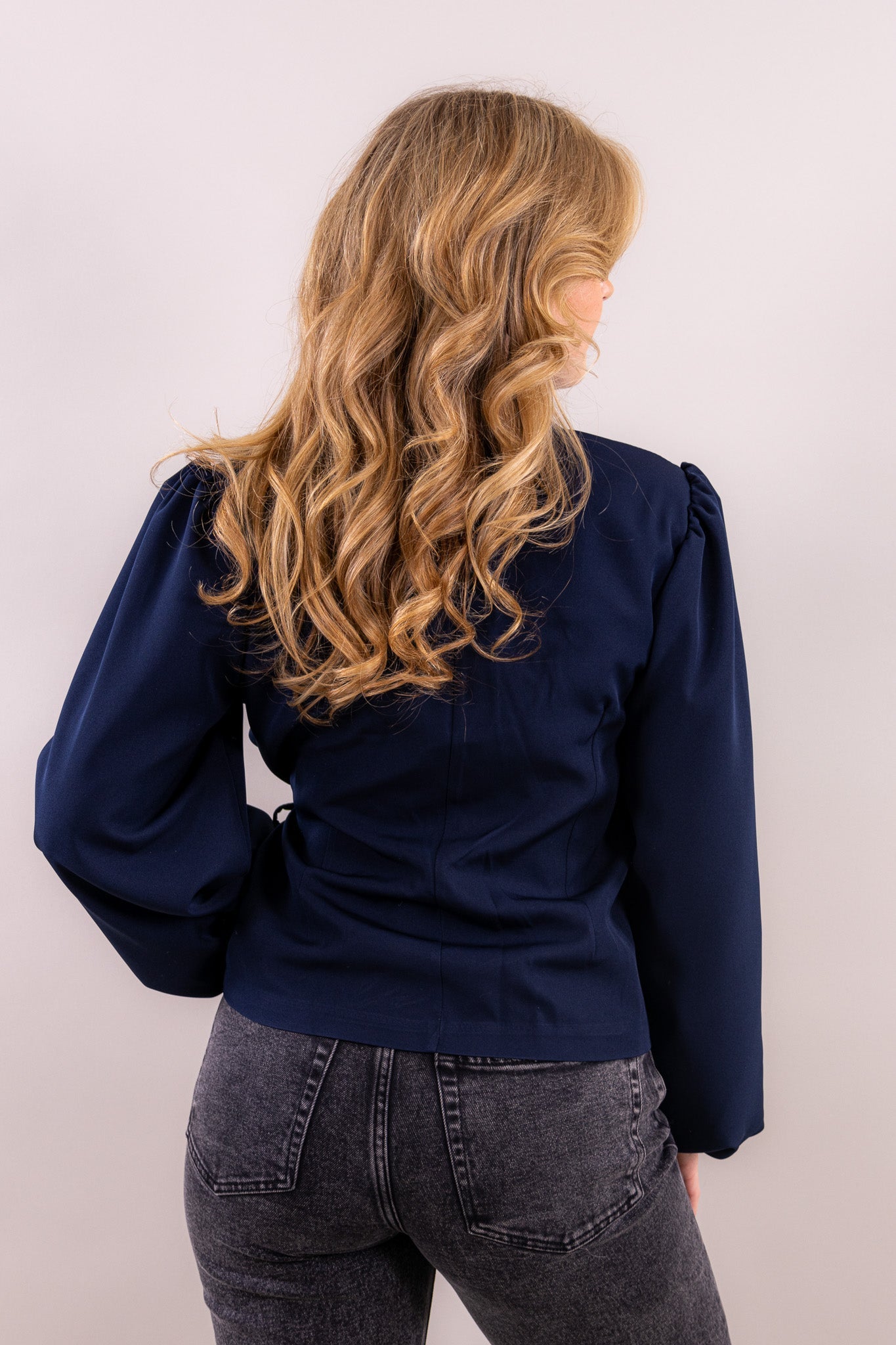 Jane Plain Wrap Blazer