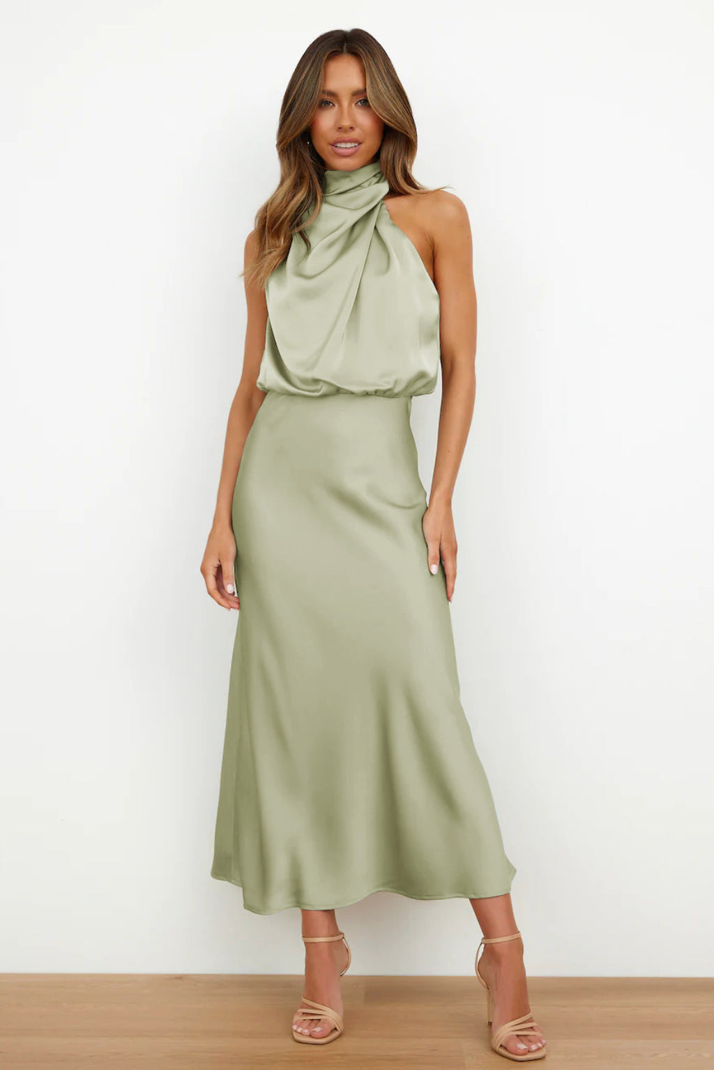 DressBetty - Sleeveless Off Shoulder Bodycon Elegant Maxi Dresses Wedding
