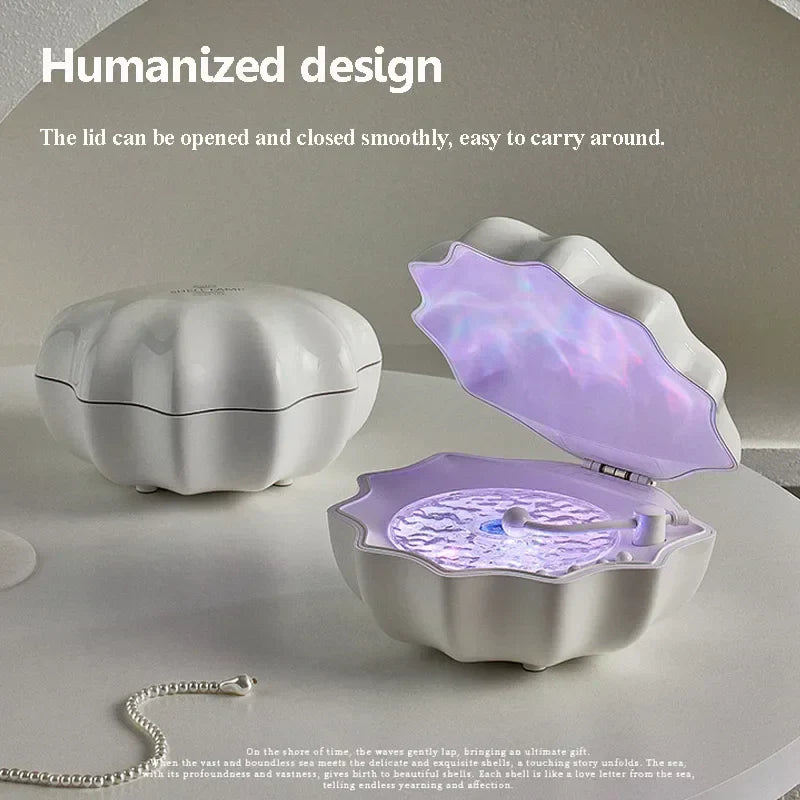 Aurora Lights Sea Shell Speaker