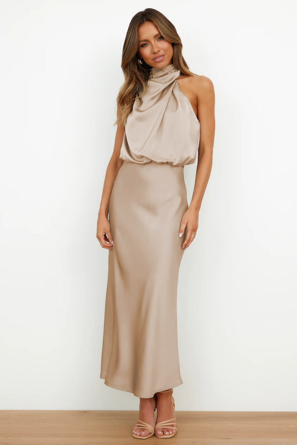 DressBetty - Sleeveless Off Shoulder Bodycon Elegant Maxi Dresses Wedding