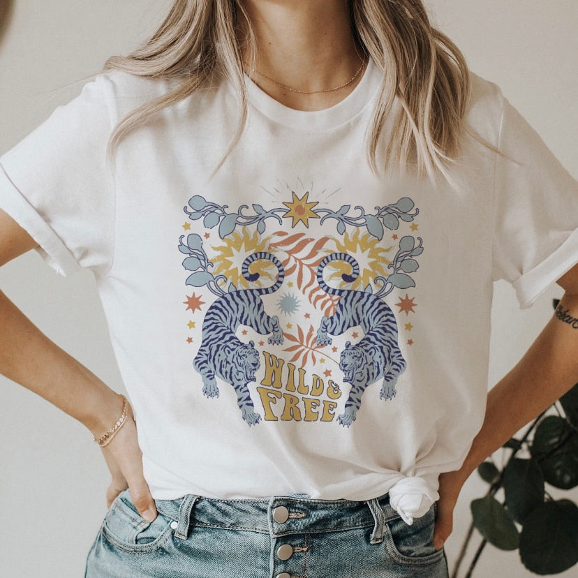 DressBetty - Smile Letter Tshirt Sweet Short Sleeve Women 90s Graphic