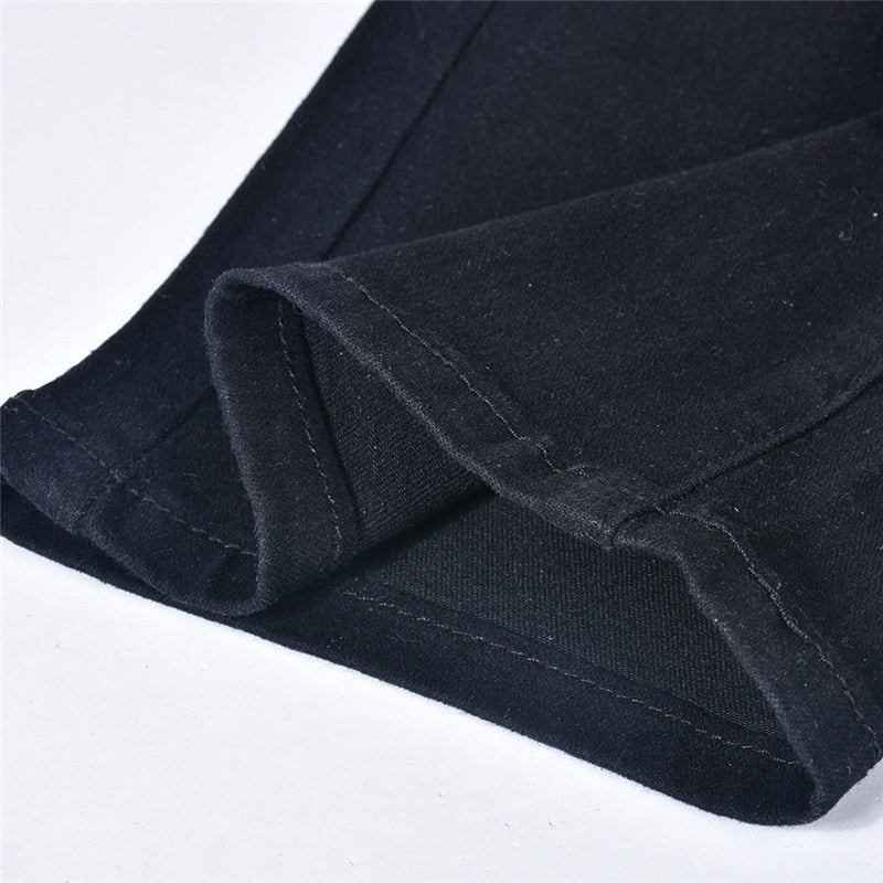 DressBetty - Women Low Waist Vintage Straight Denim Trousers Cyber Y2k Goth Pants Fashion Mom Jeans