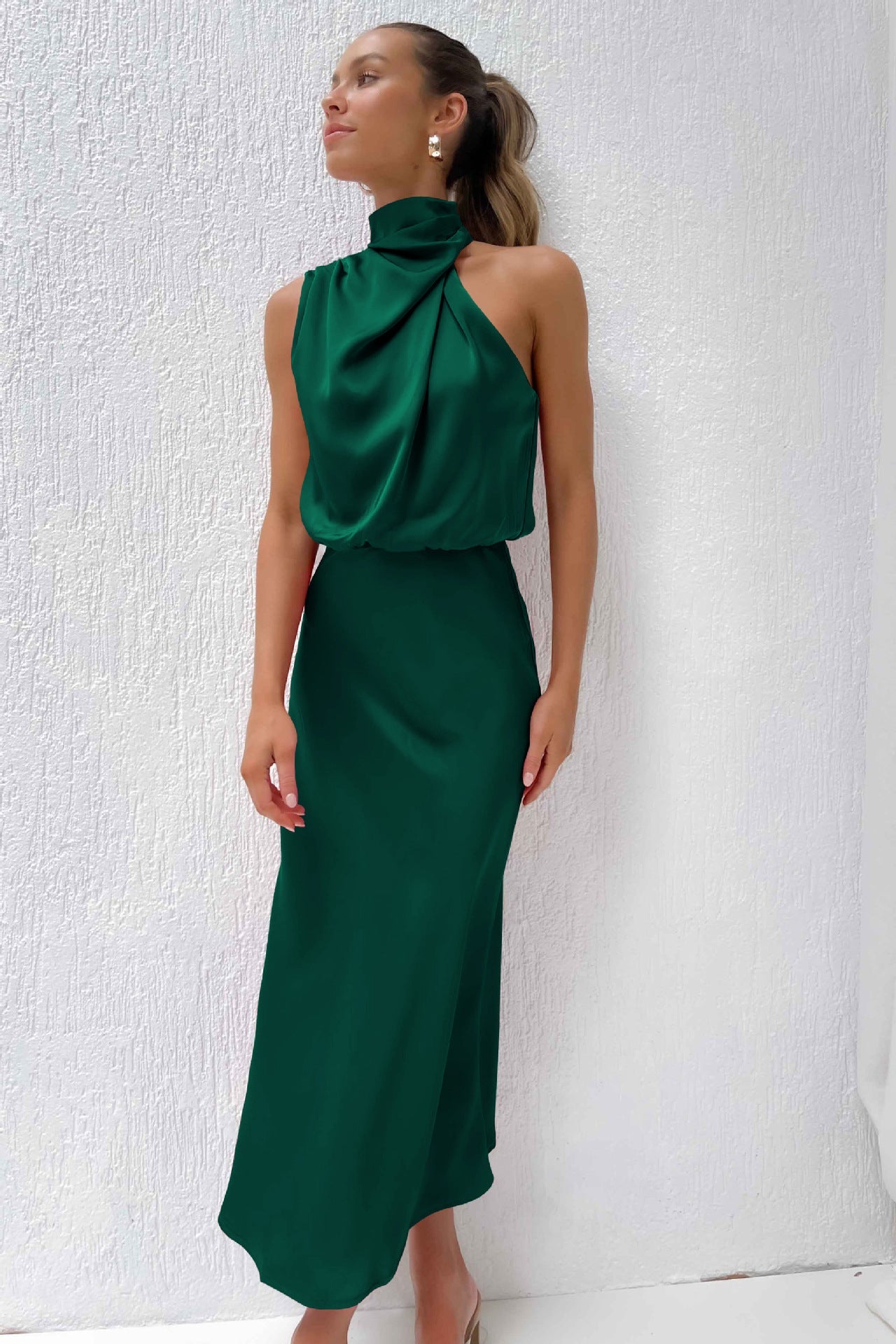 DressBetty - Sleeveless Off Shoulder Bodycon Elegant Maxi Dresses Wedding