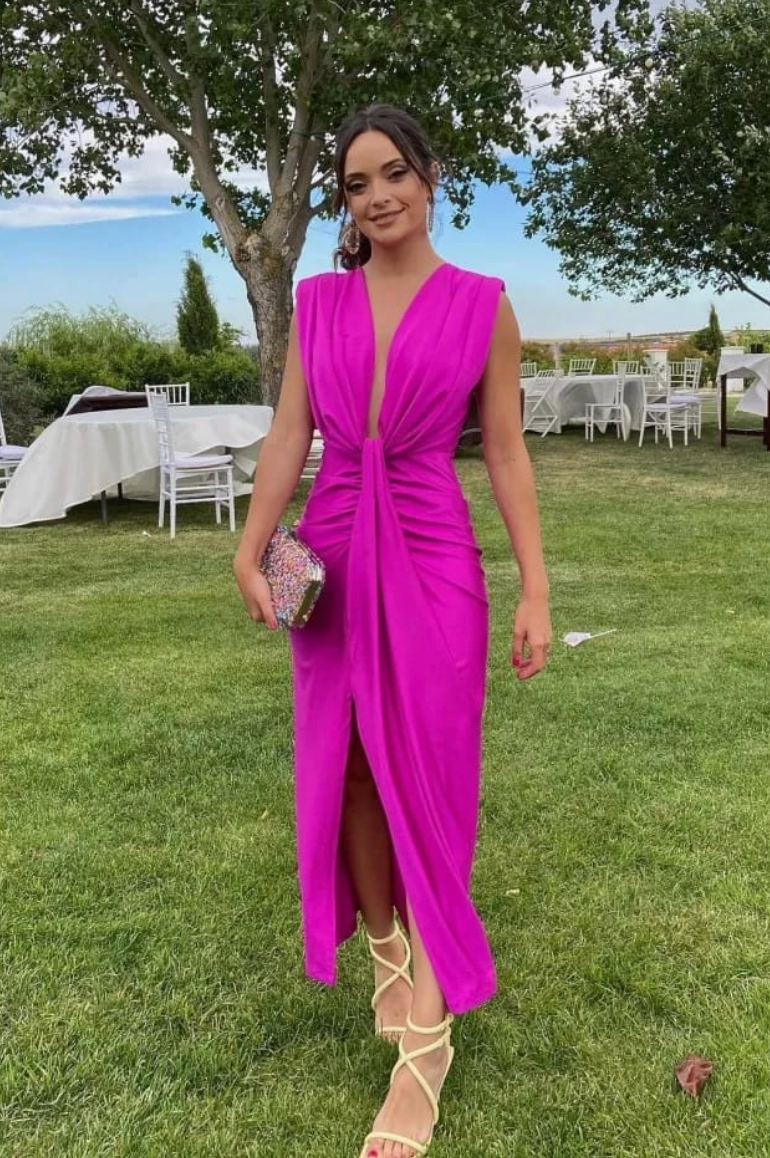 Angela | Capri Drape Dress