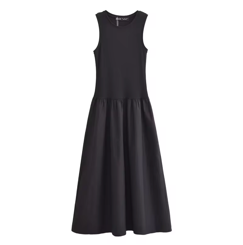 Margot | Sleeveless Cotton Maxi Dress