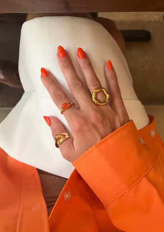 Noir Gold Power Rings