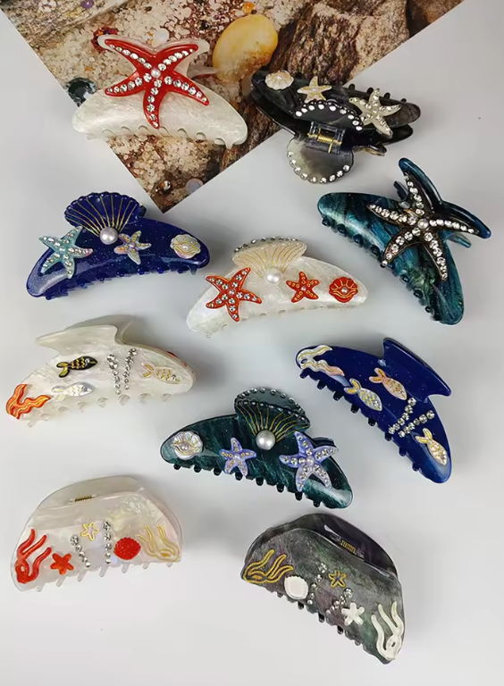 Sea Charm Hair Claws
