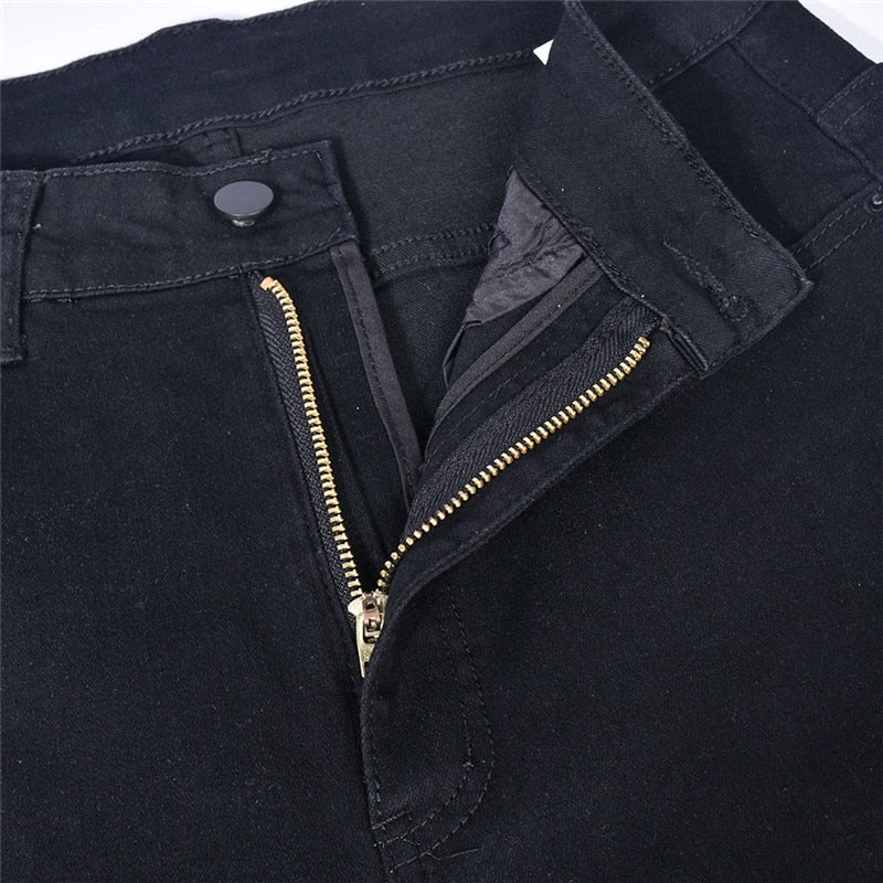 DressBetty - Women Low Waist Vintage Straight Denim Trousers Cyber Y2k Goth Pants Fashion Mom Jeans