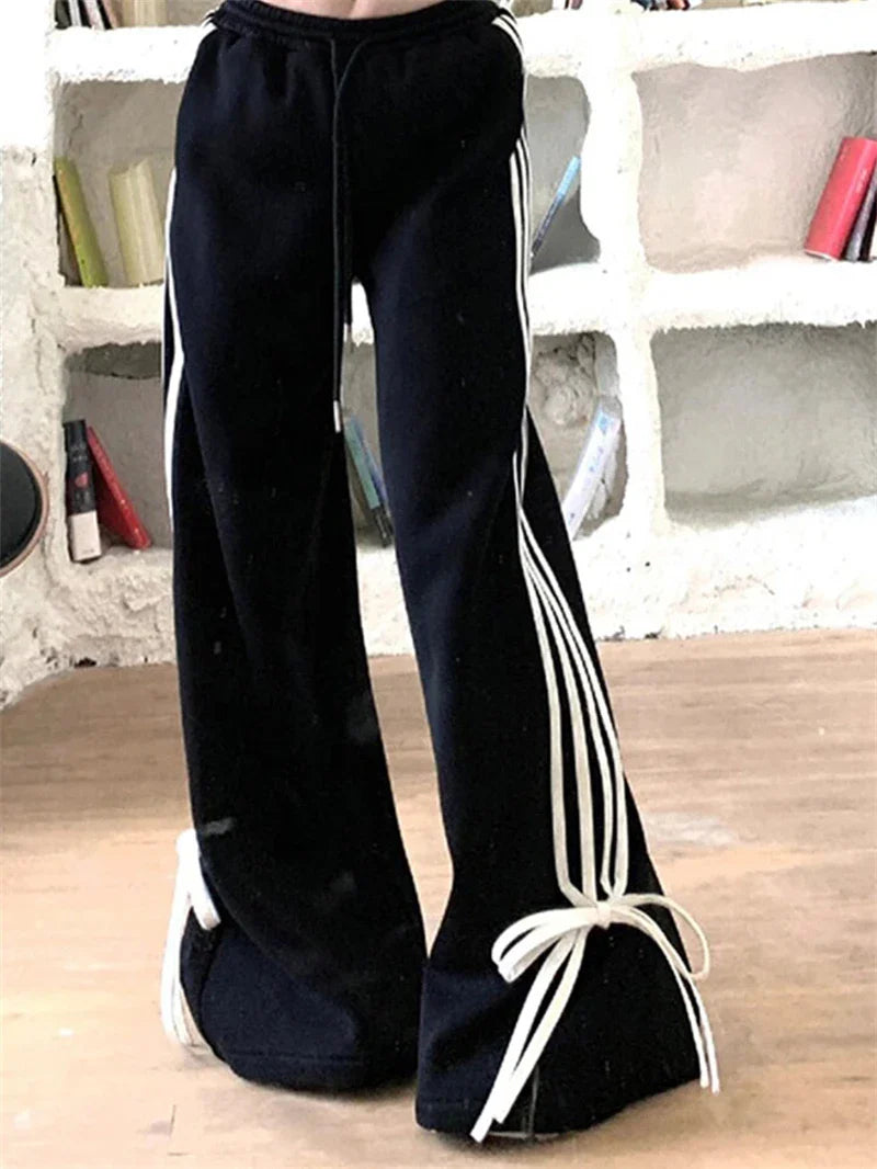 Women's Y2K Elastic Waist Gothic Hiphop Casual Sporting Sweatpants