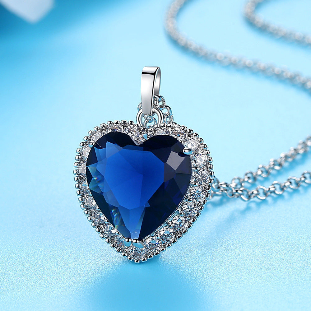 Silver Birthstones Necklace