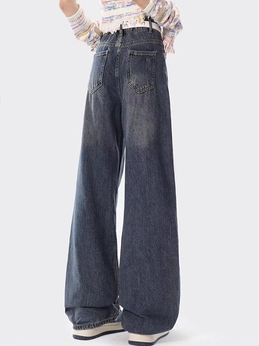 Star Patchwork Darring Display Denim Jeans