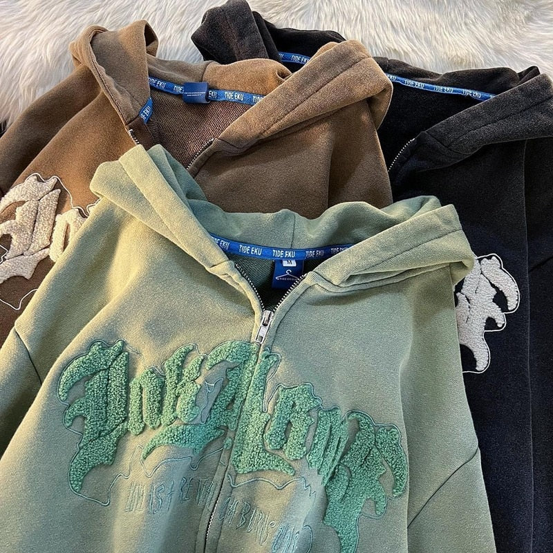 DressBetty - Vintage Angel Embroidery Ears Hoodie