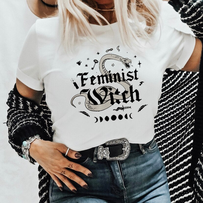DressBetty - Witch Letter Funny Tshirt Halloween