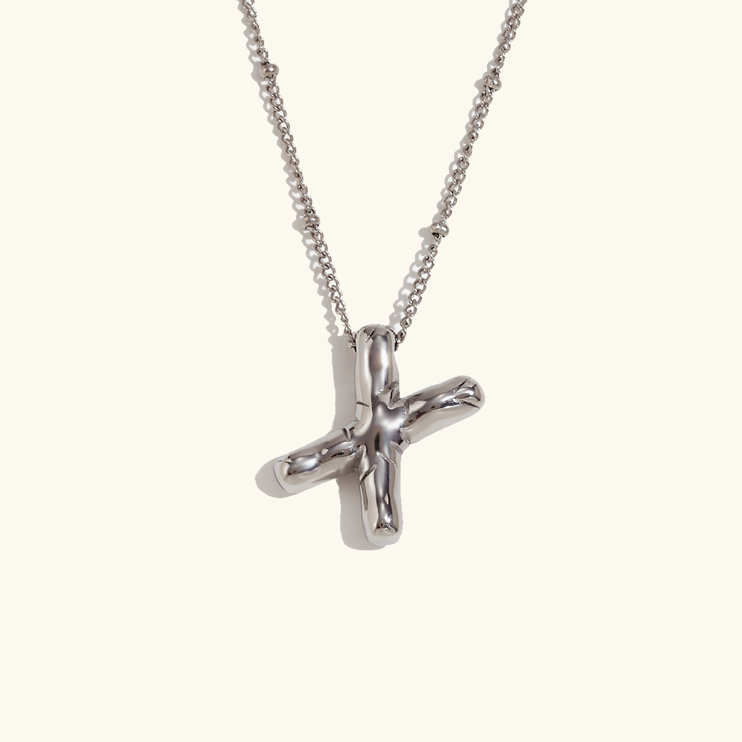 Airy Letter - Gold Initial Necklace