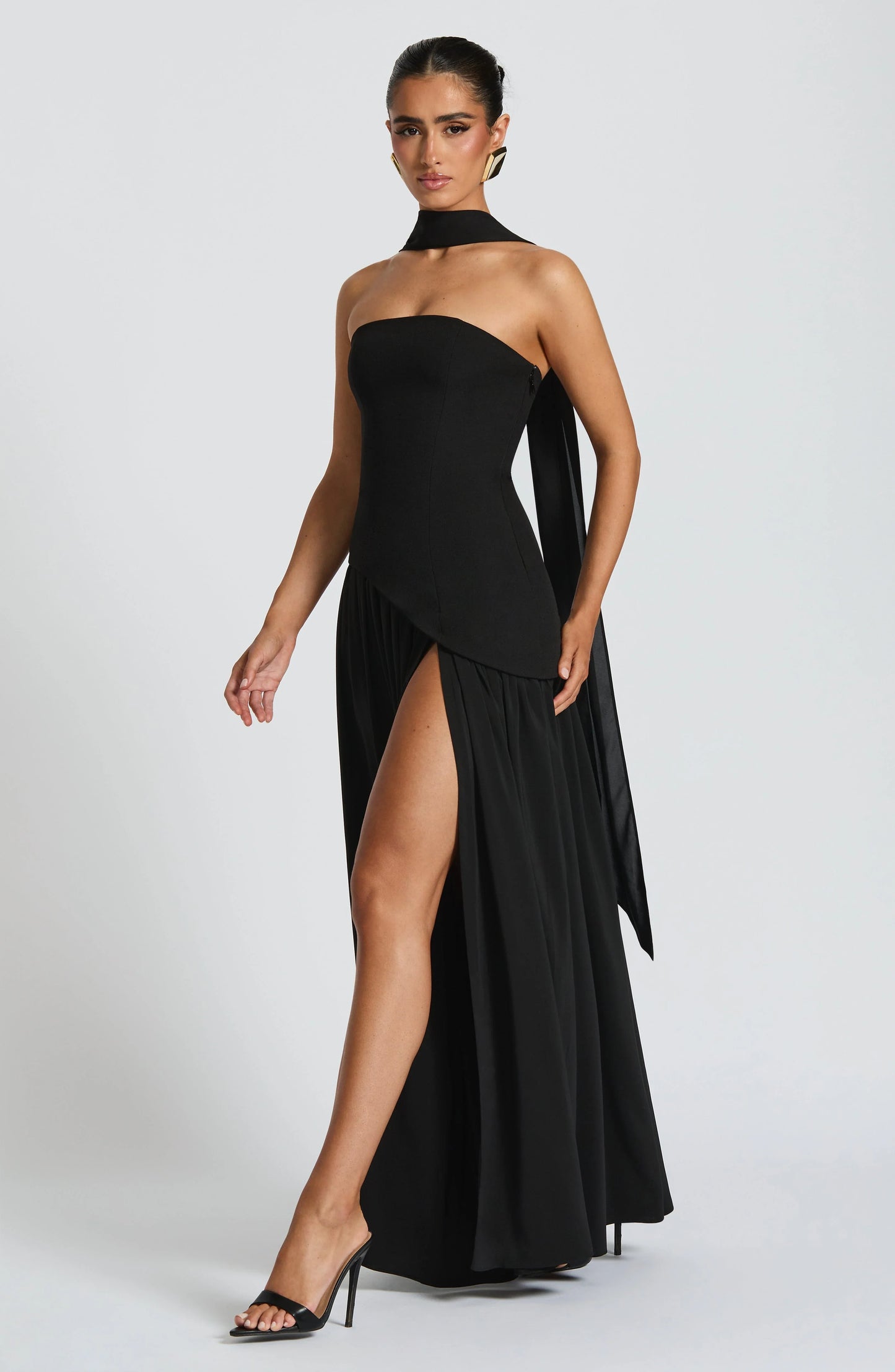 Maia - Strapless Maxi Dress