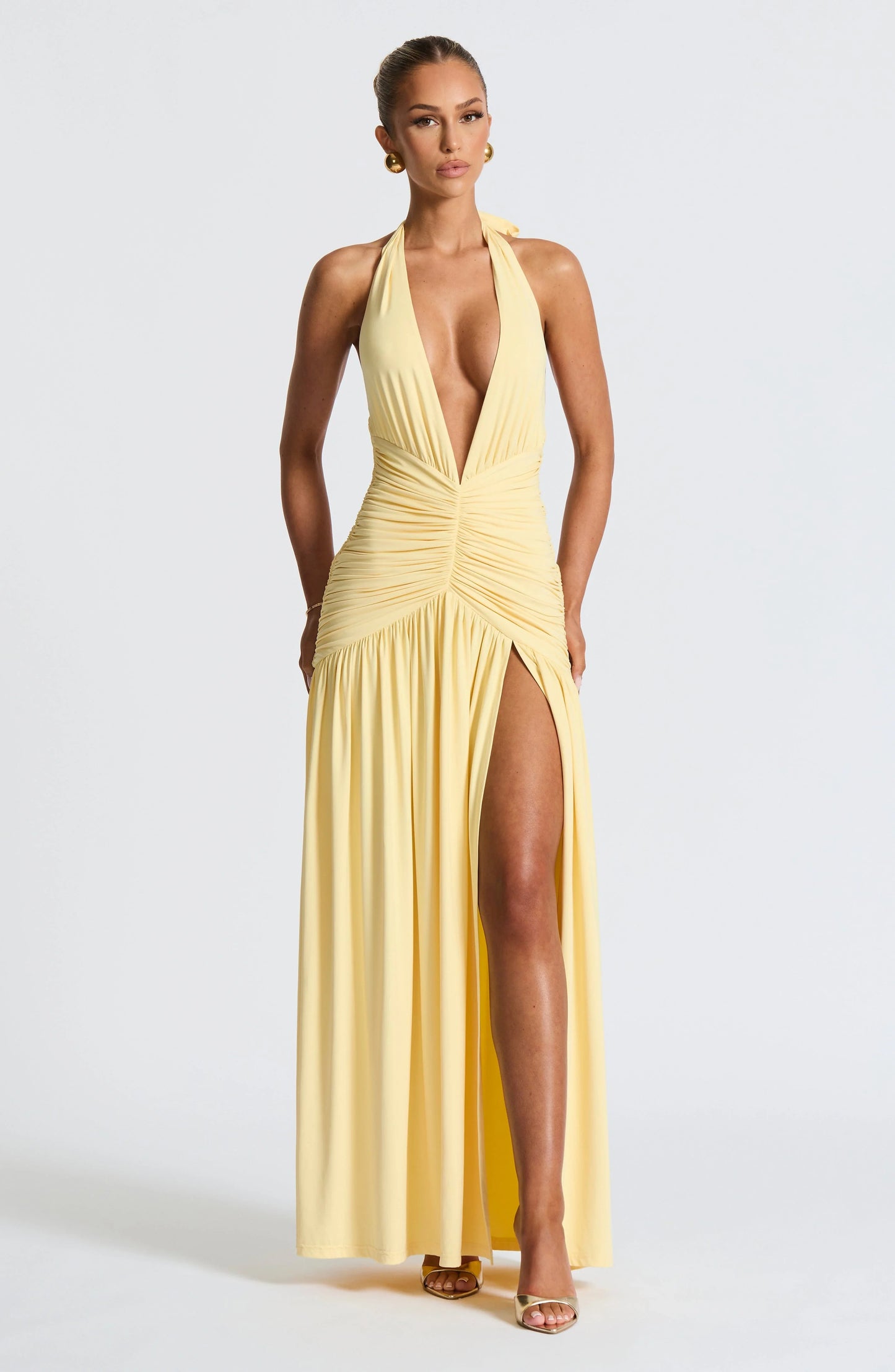 Noemi - Halter Maxi Dress