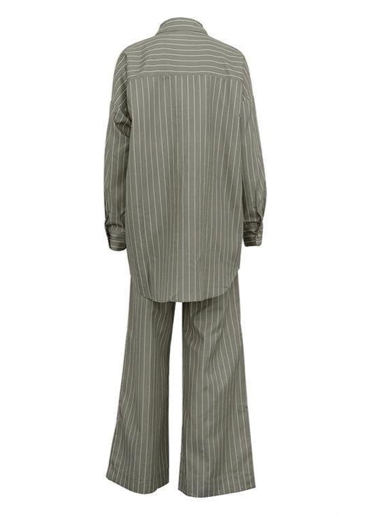 Mila - Striped Two-Piece Lounge Set
